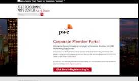 
							         PricewaterhouseCoopers Corporate Member Portal								  
							    