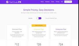 
							         Pricing - Pixel Studio FX								  
							    