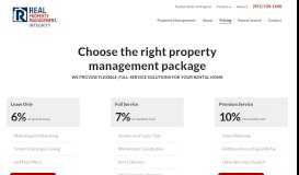
							         Pricing - Real Property Management Integrity in Inland Empire								  
							    