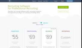 
							         Pricing - Recruiting Software | Crelate Talent								  
							    