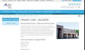 
							         Primary Care - Bellmore - South Nassau Communities Hospital								  
							    