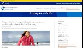 
							         Primary Care - Brick - Hackensack Meridian Health								  
							    