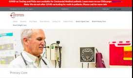 
							         Primary Care Clinics in Elkridge MD | Centennial Medical								  
							    