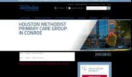 
							         Primary Care Conroe | Houston Methodist								  
							    