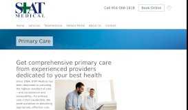 
							         Primary Care in Fort Lauderdale, Florida | STAT Medical								  
							    