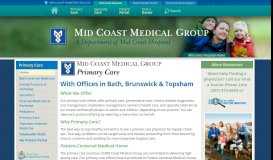 
							         Primary Care in Maine | Mid Coast Medical Group - Mid Coast Hospital								  
							    