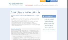 
							         Primary Care in Northern Virginia – VHC Physician Group								  
							    