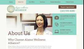
							         Primary Care Live Oak TX | About Alamo Wellness Alliance								  
							    