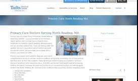 
							         Primary Care North Reading MA - Hallmark Health Medical Associates								  
							    
