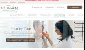
							         Primary Care Offices - Millennium Physician Group								  
							    
