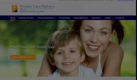 
							         Primary Care Partners, LLC								  
							    