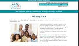 
							         Primary Care Physicians in NJ - Care Station Medical Group								  
							    