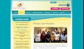 
							         Primary Care Providers | Chapel Hill Pediatrics								  
							    