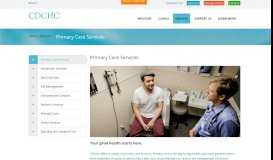 
							         Primary Care Services – CDCHC								  
							    