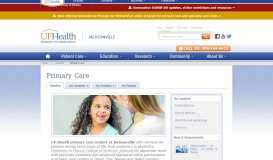 
							         Primary Care | UF Health Jacksonville | University of Florida Health								  
							    