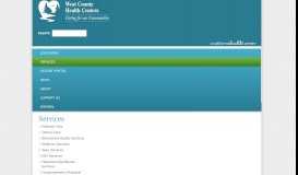 
							         Primary Care - West County Health Centers								  
							    