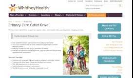 
							         Primary Care — WhidbeyHealth								  
							    