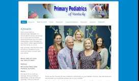 
							         Primary Pediatrics								  
							    