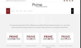 
							         Prime Communications, Inc								  
							    