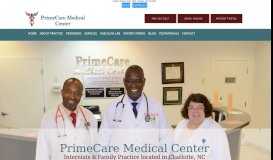 
							         PrimeCare Medical Center: Internists: Charlotte, NC								  
							    