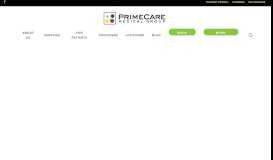 
							         PrimeCare Medical Group								  
							    