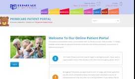 
							         PrimeCare Patient Portal - PrimeCare Pediatrics								  
							    
