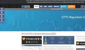 
							         PrimeCFD's Broker Review | Forex and CFD's Trading								  
							    