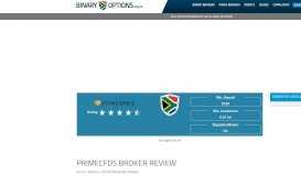 
							         PrimeCFDs Review | Forex & CFDs Broker - User Tested								  
							    