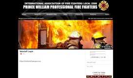 
							         Prince William Professional Fire Fighters - Telestaff Login								  
							    