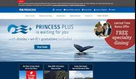 
							         Princess Cruises: Cruises – Cruise Vacations – Find Cruise ...								  
							    