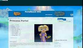 
							         Princess Portal | PortalQuest Wiki | FANDOM powered by Wikia								  
							    