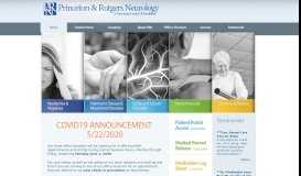 
							         Princeton & Rutgers Neurology, P.A. - Central NJPrinceton and ...								  
							    