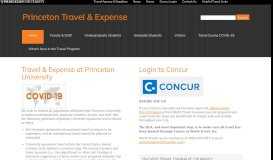 
							         Princeton Travel & Expense								  
							    