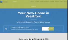 
							         Princeton Westford: Luxury Apartments In Westford MA								  
							    