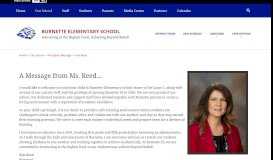 
							         Principal's Message / Kim Reed - Paul Duke STEM High School								  
							    