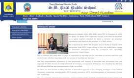 
							         Principal's profile-S.B.Patil Public School | Ravet, Pimpri ...								  
							    