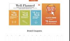 
							         Printable Coupons from Pfizer: It's your wellness. Own it.								  
							    