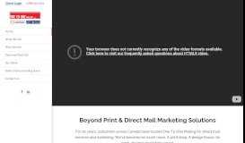 
							         Printing & Direct Mail Marketing Solutions | One To One ...								  
							    