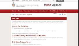 
							         PRINTING | Mona Library								  
							    