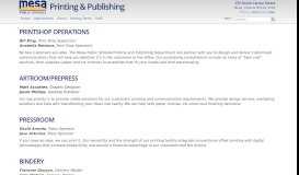 
							         Printing & Publishing » Departments - Mesa Public Schools								  
							    
