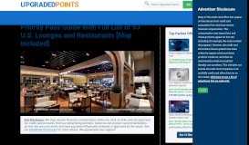 
							         Priority Pass Guide With Complete List of 81 US Lounges [+ Map]								  
							    