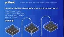 
							         Pritunl - Open Source Enterprise Distributed OpenVPN and IPsec Server								  
							    