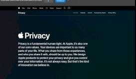 
							         Privacy - Apple								  
							    