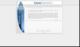 
							         Privacy & Disclaimer - Core Client Web - Core Laboratories								  
							    