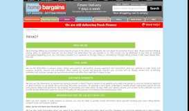 
							         Privacy : Flowers with Free Delivery, Home Bargains Flowers								  
							    
