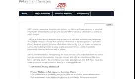 
							         Privacy Policy - ADP Document Portal								  
							    