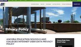 
							         Privacy Policy | Berks Technical Institute								  
							    