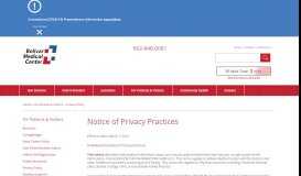 
							         Privacy Policy | Bolivar Medical Center								  
							    