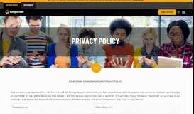 
							         Privacy Policy - Comporium - High Speed Internet, Security, and ...								  
							    