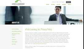 
							         Privacy Policy | ePath Learning								  
							    